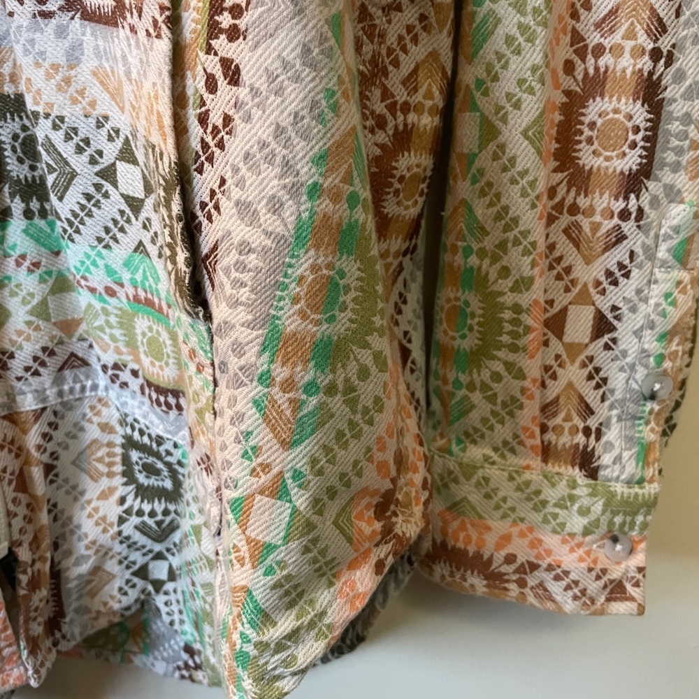 Kavu Multicolor Patterned Jacket Size Medium - image 5